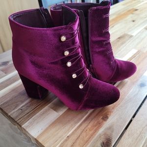 Purple boots